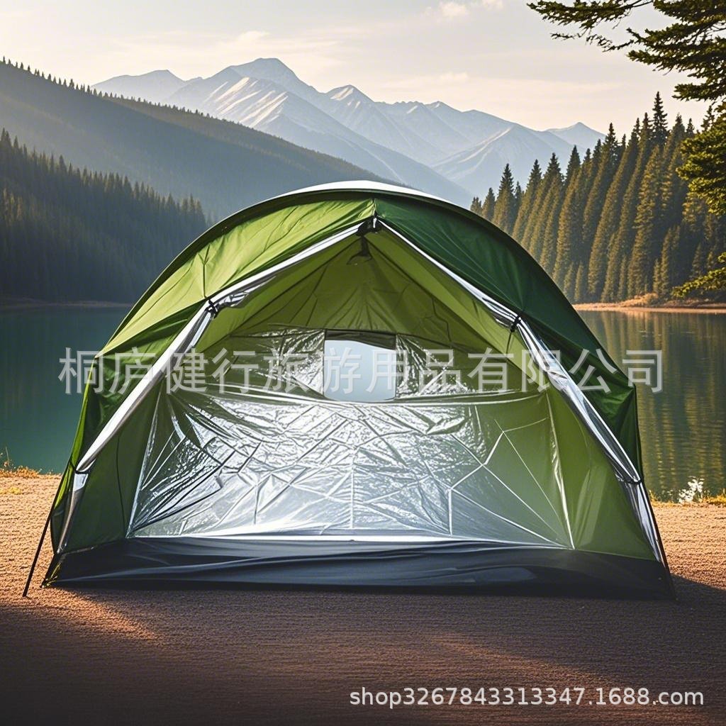 Single-person cycling tent, single-soldier tent, fishing tent, bicycle tent, storage tent, no camp bed Specification image