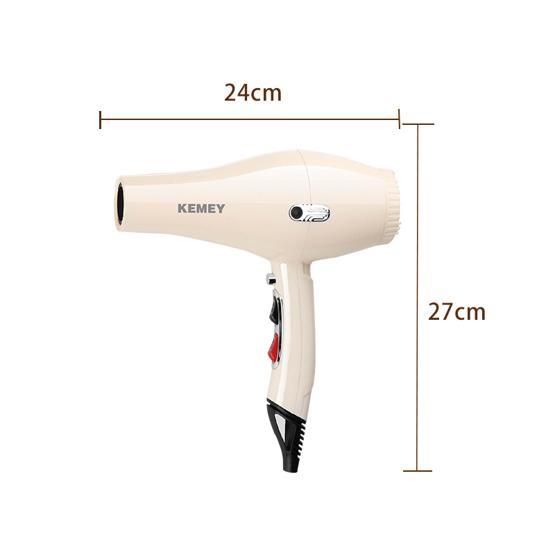 Komy KM-6878 nuevo secador de pelo para el cuidado del cabello dormitorio dormitorio home alta potencia anion secador de pelo de alta velocidad Item Picture
