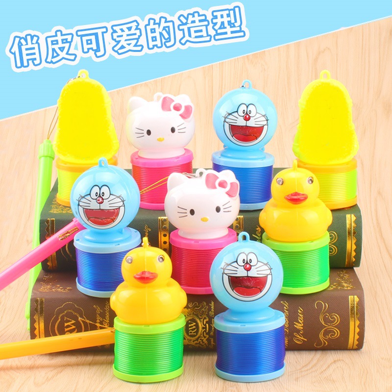 Luminous rainbow circle small lantern toys, new and unique cartoon lantern rainbow circle street stall wholesale supply details Picture