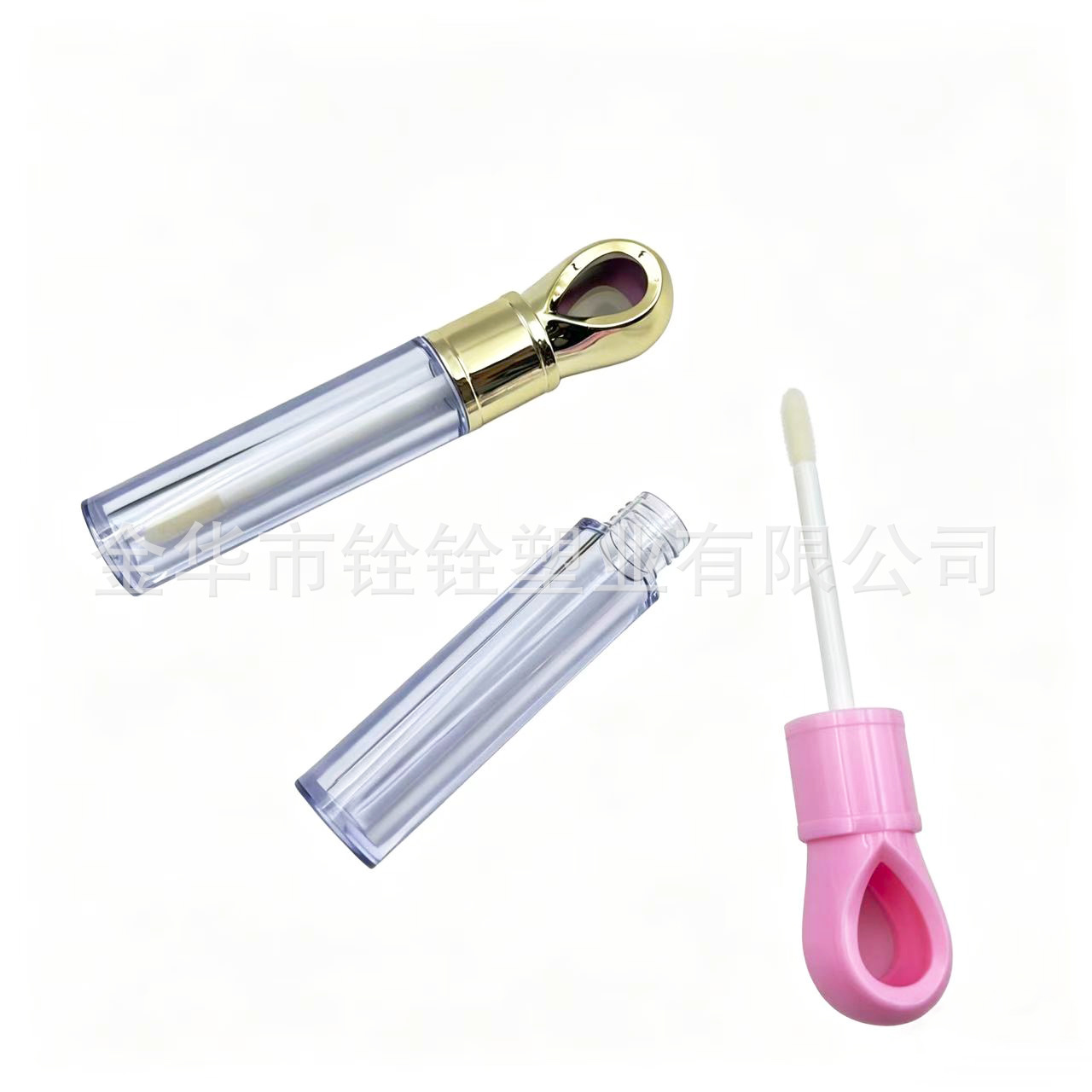 LG08361 Lip gloss tube, empty tube, lip glaze tube, cosmetic packaging material wholesale, 5ml, can be sprayed, electroplated and with logo Specification image