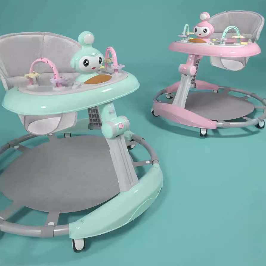 婴儿学步车厂家批发宝宝助步学走路车儿童多功能手推早教玩具车细节图