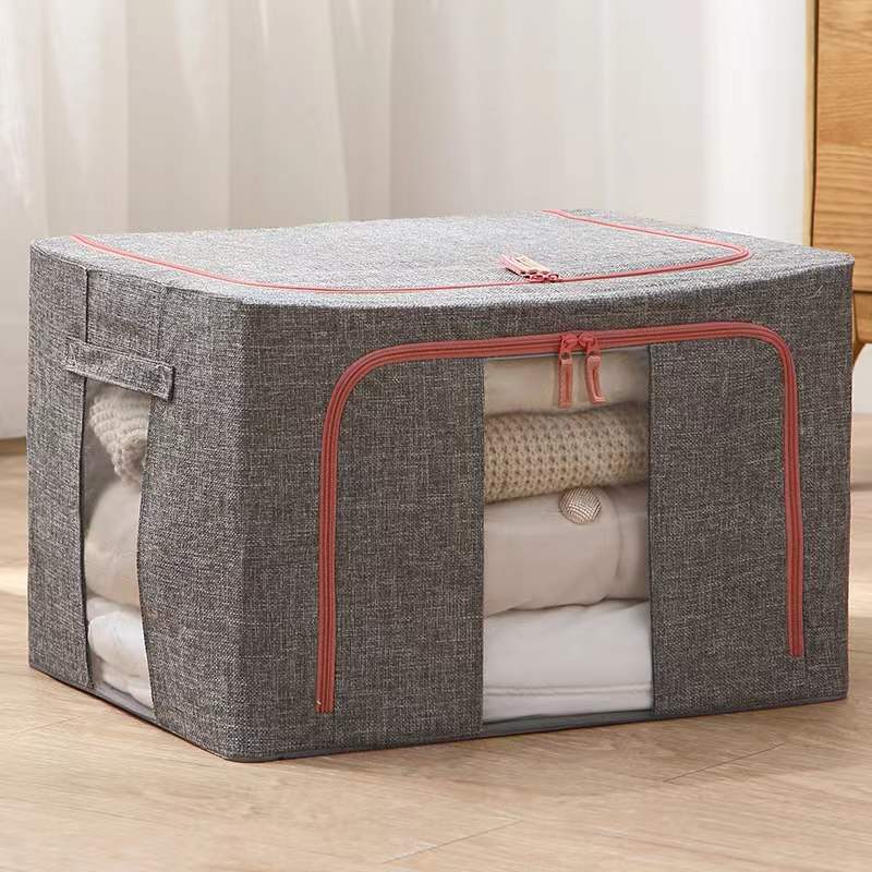 大尺寸大容量百纳箱,大开窗可折叠整理箱,支持定制详情图3