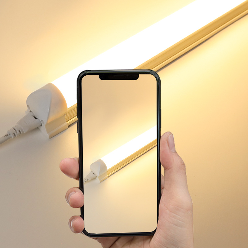 High-brightness warm yellow 3000K lamp tube integrated store commercial led light strip, no installation required for bedrooms and living rooms, ultra-bright yellow Application Scenario