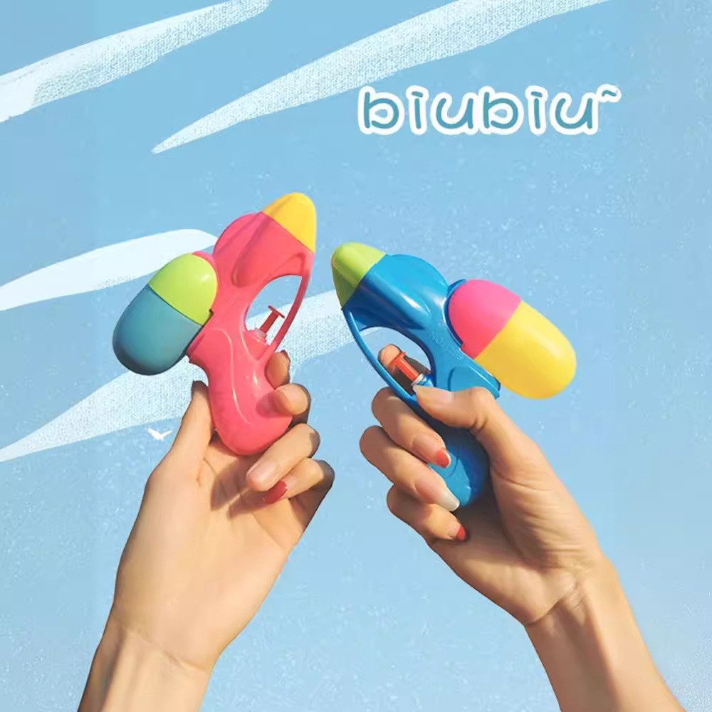 Children's mini water gun, beach toy, bath, water play, water spray, children's capsule water gun details Picture