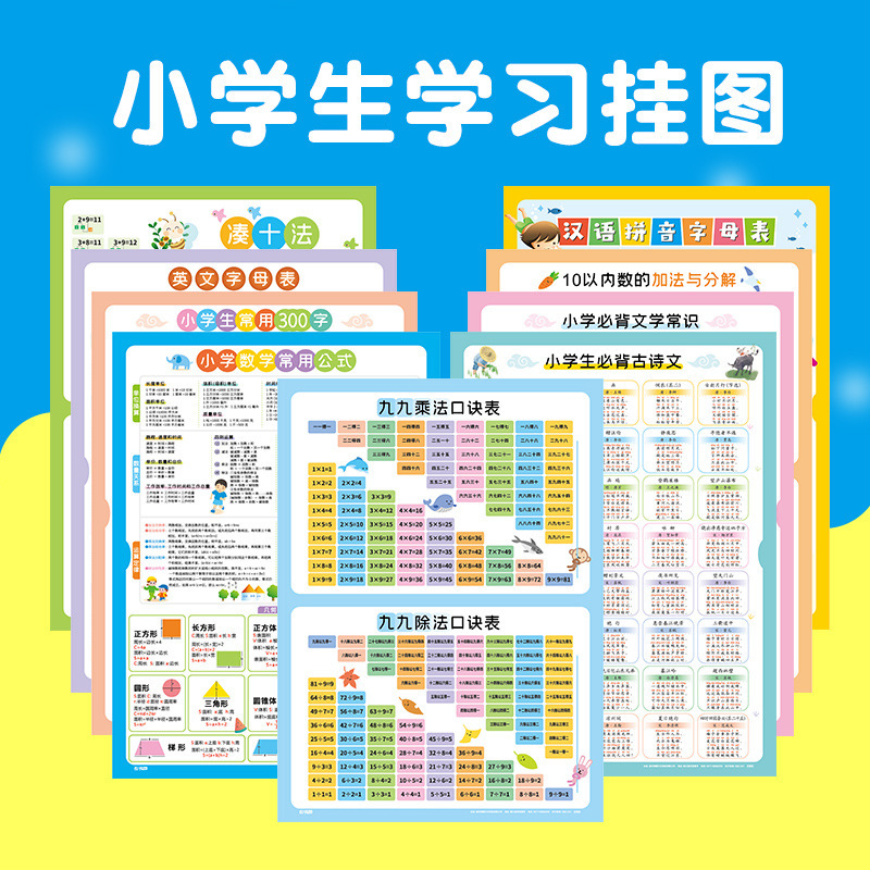 儿童挂卡识字/婴儿有声挂图/儿童立体书/星星头圈圈/我的世界产品图