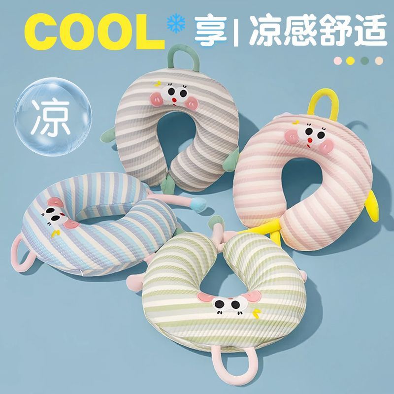 颈枕情侣卡通/旅行头枕/u型枕/U型枕/护颈枕记忆棉产品图