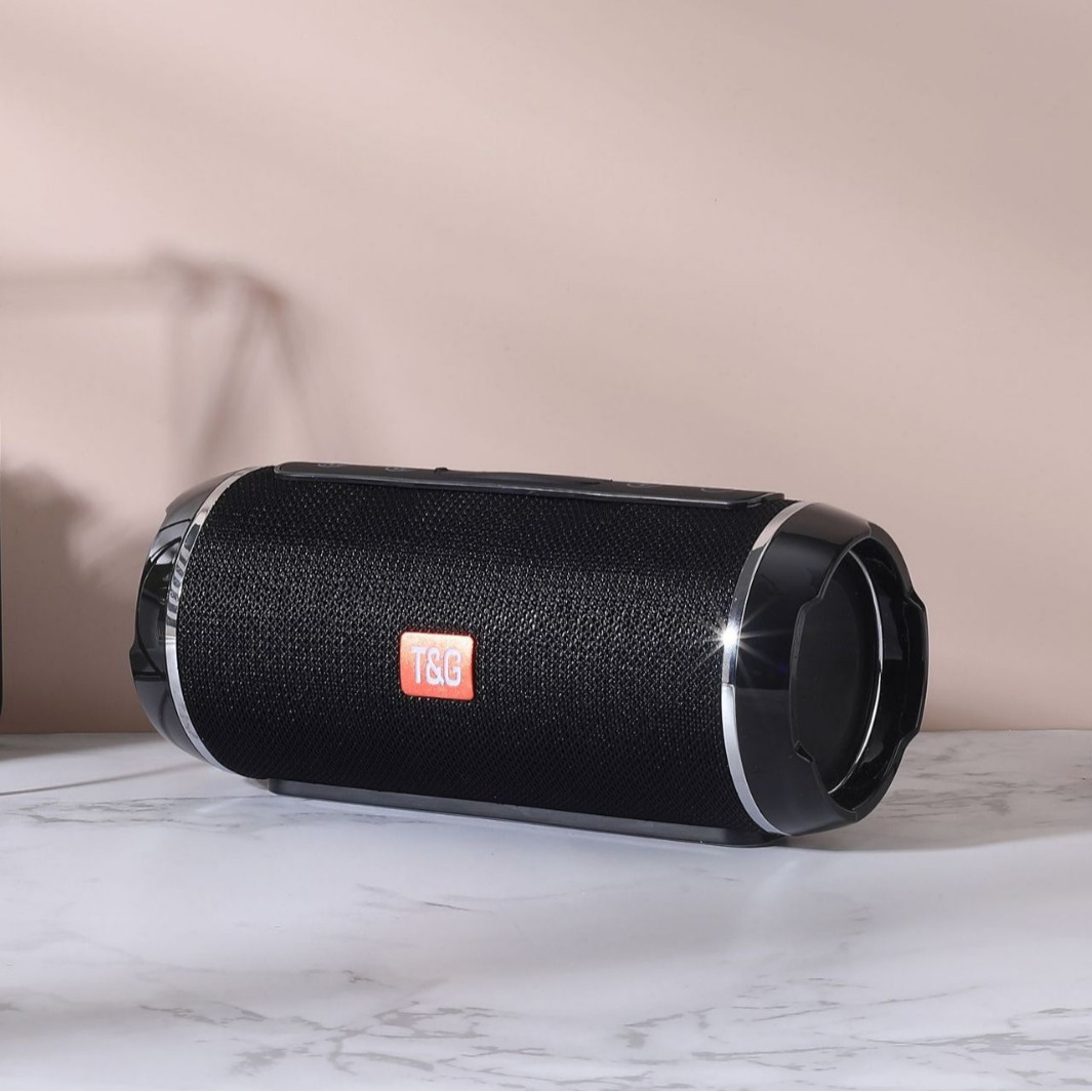 TG116 nuevo al aire libre a prueba de agua teléfono bluetooth altavoz subwoofer de coche usb disco tarjeta de inserción de voz anunciador pequeño cañón de acero Specification image