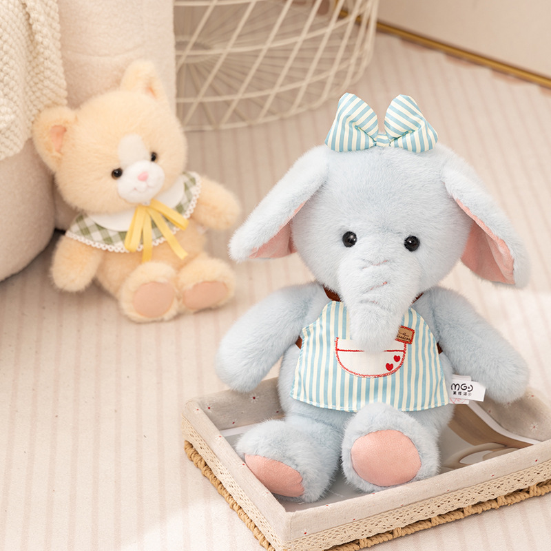 New cute Yumi Little Sheep and elephant plush toys, adorable doll dolls, claw machine dolls, birthday gifts for girls Specification image