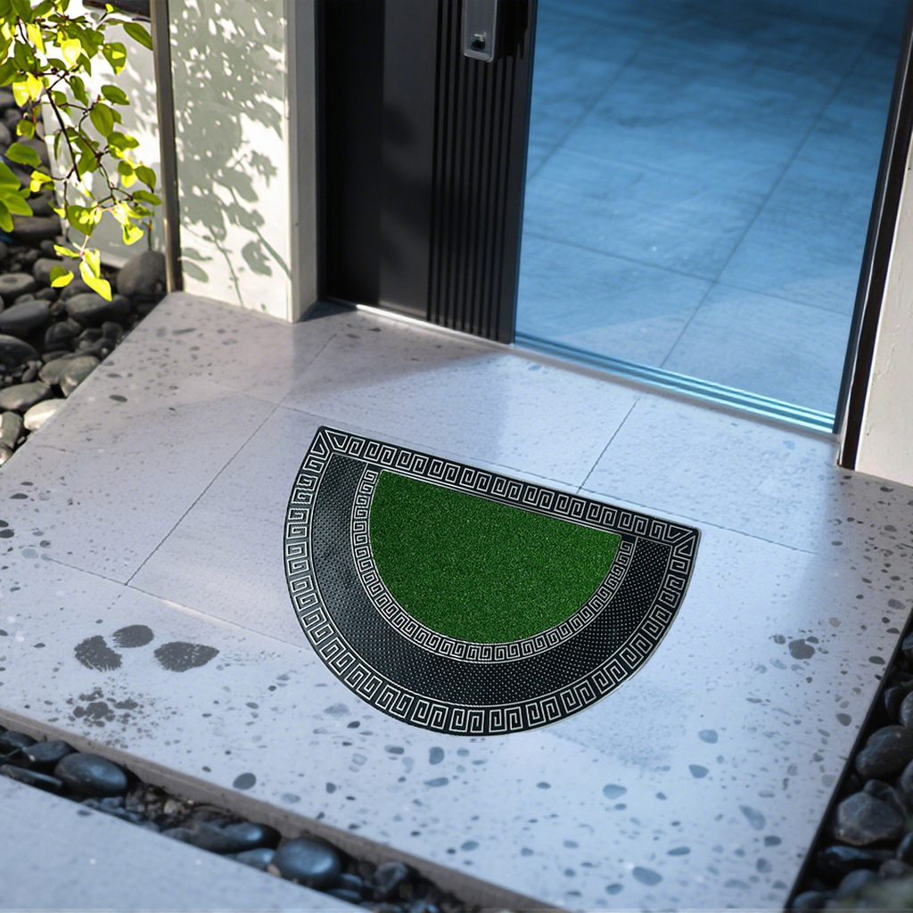 Rubber floor MATS, door MATS, entrance door carpets, anti-slip foot MATS, European, Chinese, Nordic style, wear-resistant and dirt-resistant carpets Application Scenario