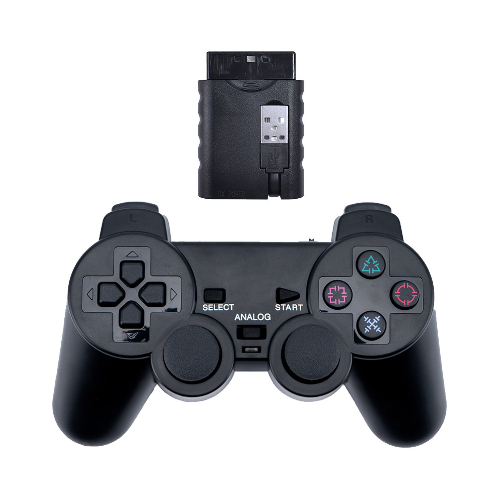PS2 wireless controller 2.4G game controller 3-in-1/6-in-1 controller P3 is compatible with PS2 wireless game controllers Item Picture