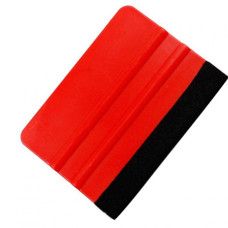 Car film application tools, square scraper, flannel scraper, advertising explosion-proof film, invisible car film, color-changing film scraper Specification image