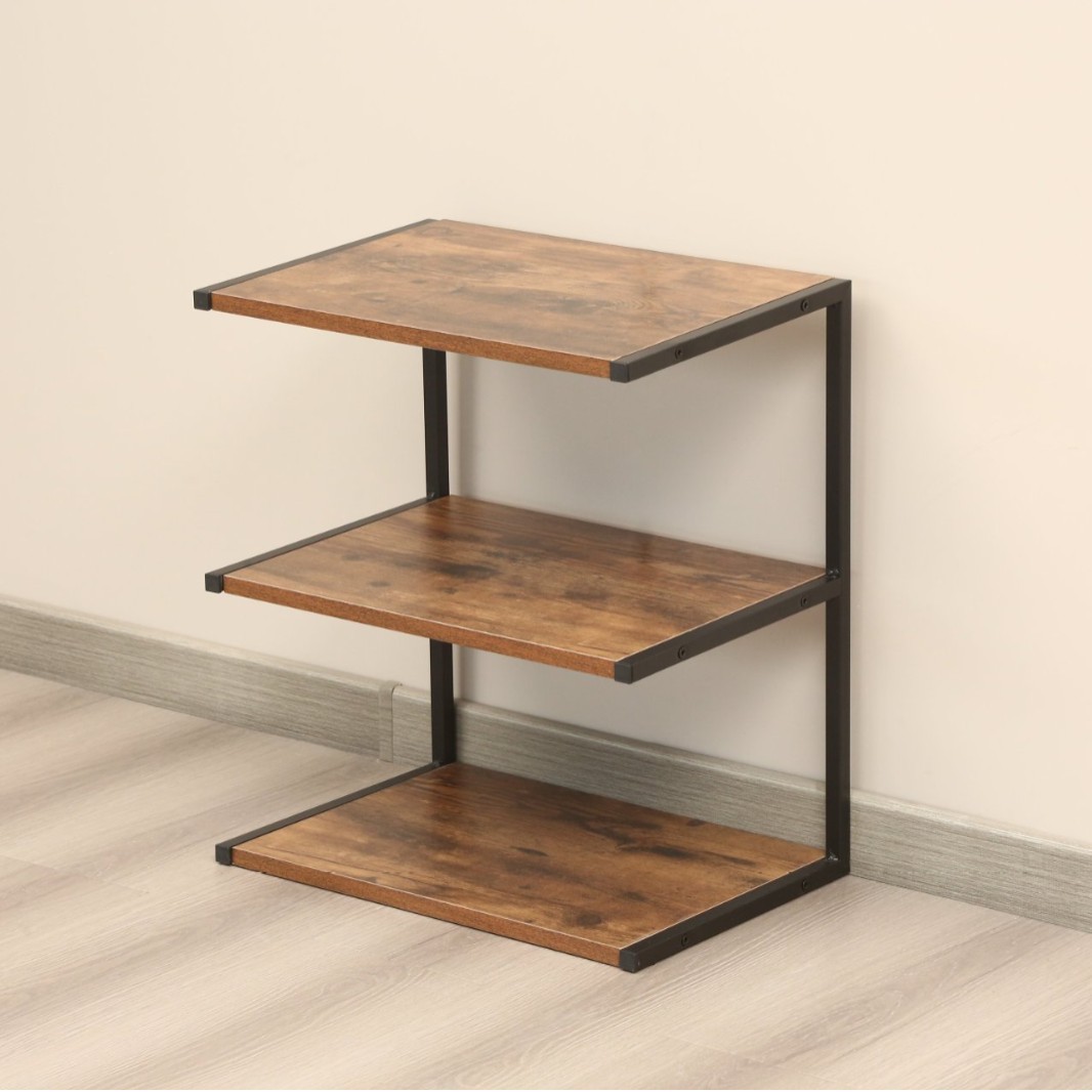 茶几小桌子简约现代角中式方形桌置物架小茶几家用客厅小茶几