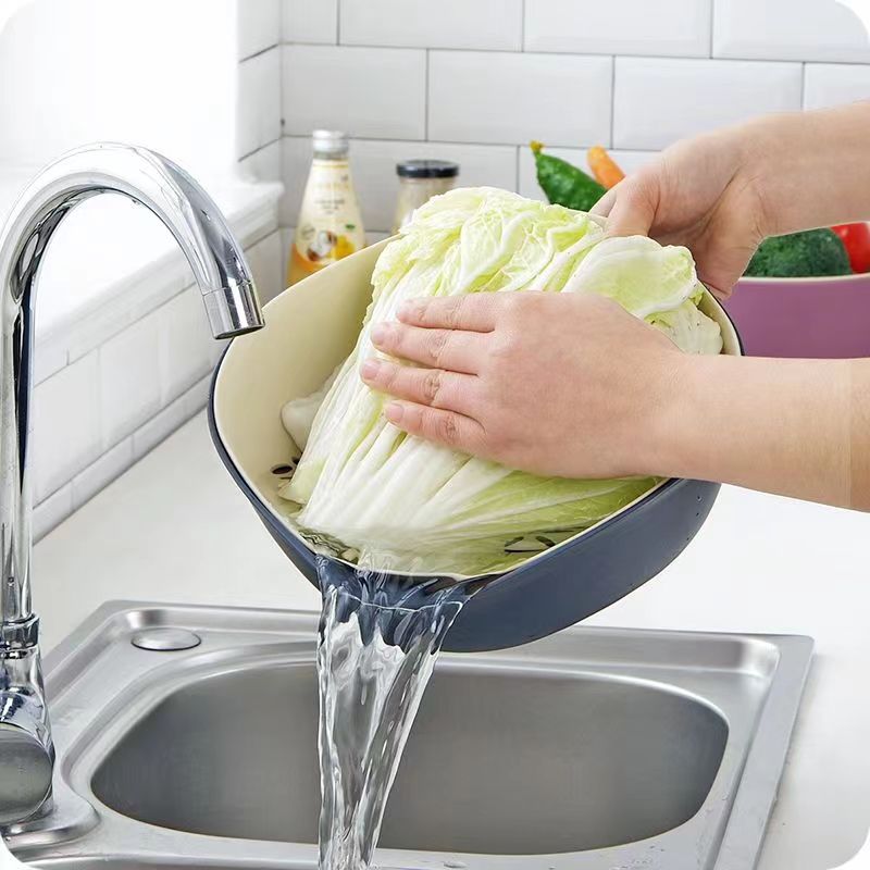 厨房沥水篮/密封罐/厨房滤网/沥水篮/碗架北欧细节图