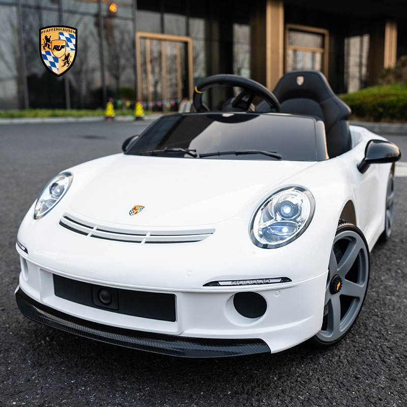 好来喜RUF儿童电动车四轮汽车遥控玩具可坐人小孩婴儿宝宝童车car