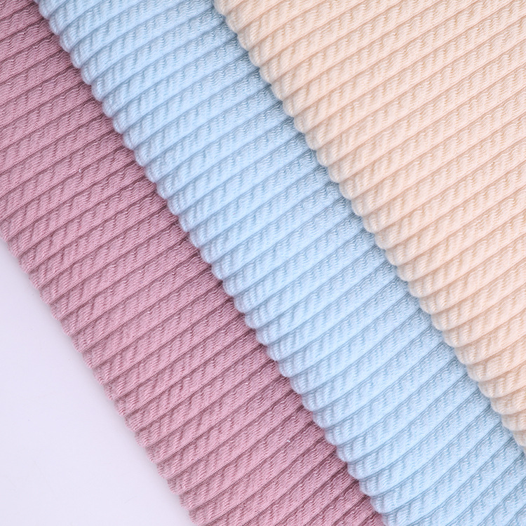 Polyester and ammonia stretch knitted jacquard fabric 320g snake jacquard fabric for clothing, sofa and chair covers jacquard fabric details Picture