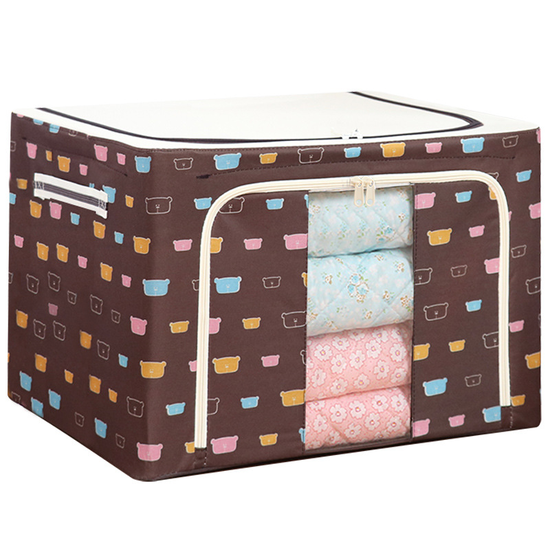 Oxford cloth storage and organization box, extra-large clothing storage box, folding storage box, hundred-meter box, foreign trade storage box Application Scenario