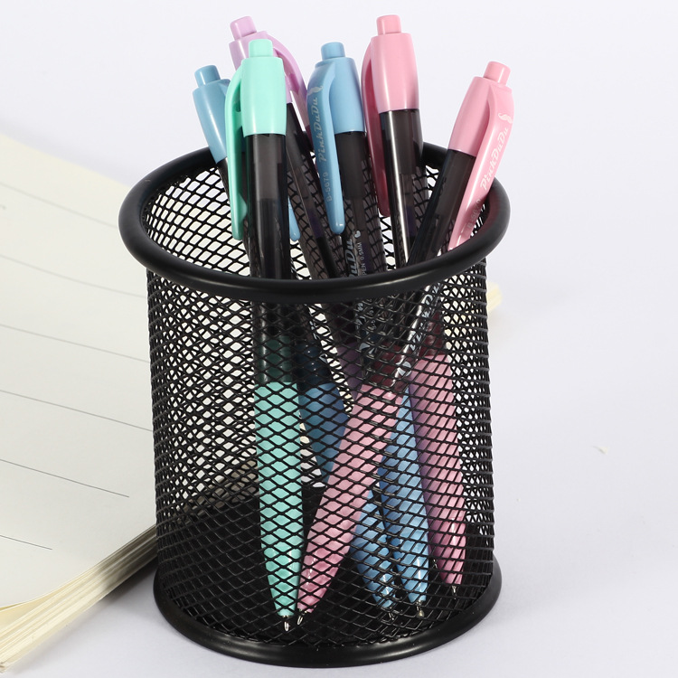 Tianfeng Fenfen Series Press Plastic Student Ballpoint Pen 56790.5MM Ballpoint Pen 60 pieces per box Specification drawing