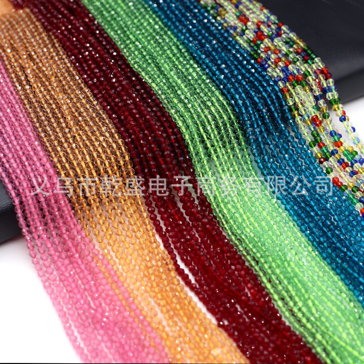 Natural stone, semi-precious stone, synthetic glass cut, spinel, small beads, DIY jewelry accessories, handmade wholesale