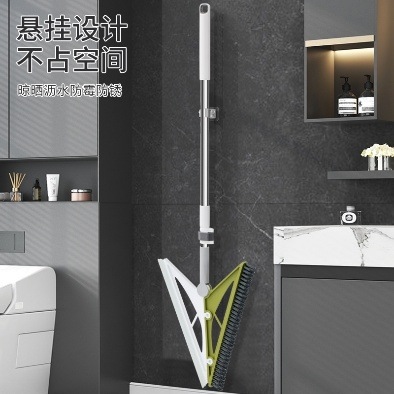 New multi-functional household broom, sweeping and scraping two-in-one magic broom, silicone broom, floor cleaning and water scraper Application Scenario