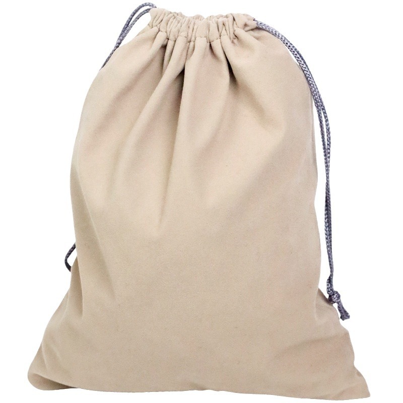 Car vacuum cleaner storage bag, drawstring, drawstring opening storage box, waterproof, scratch-resistant and wear-resistant velvet fabric small item storage bag Item Picture