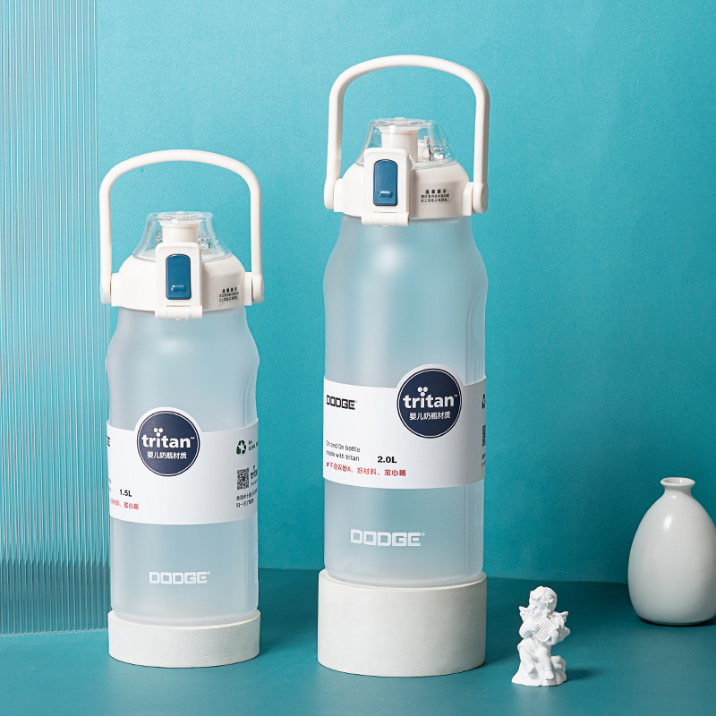 Xile Daoqi Colorful Sports Color Outdoor frosted plastic Gradient Color Large Capacity Water Cup Fitness Travel Water cup Application Scenario