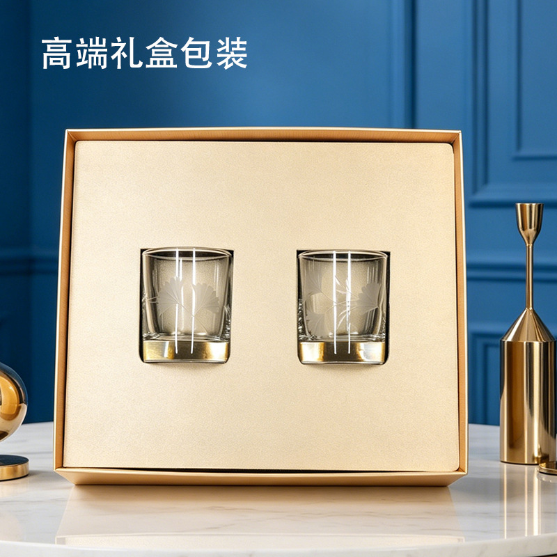 玻璃杯/玻璃杯茶杯/磨砂玻璃杯/定做玻璃杯/多巴胺玻璃杯细节图