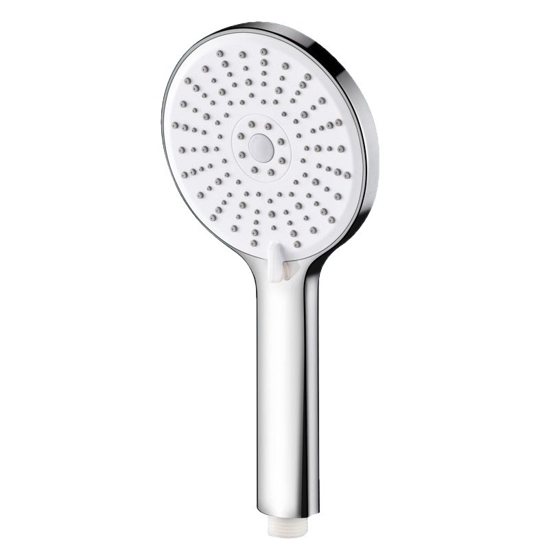 Large panel shower head, pressurized five-speed high water output, bathroom water heater, bathing silicone lotus pod head Item Picture