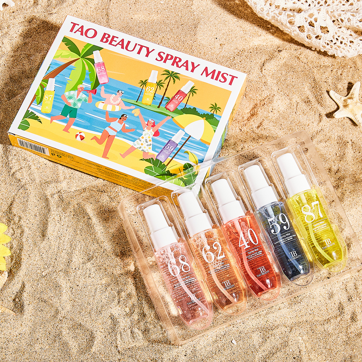 【 Cross-border Exclusive 】Tao Beauty Brazilian Digital Perfume Set, Fragrance Spray, Long-lasting Fragrance Wholesale details Picture