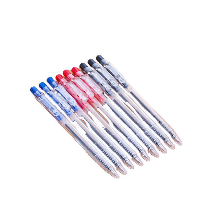 الأقلام المحايدة بالألوان كأقلام مكتبية للطلاب على أساس صندوق أقلام الكربوني الشفافة Item Picture