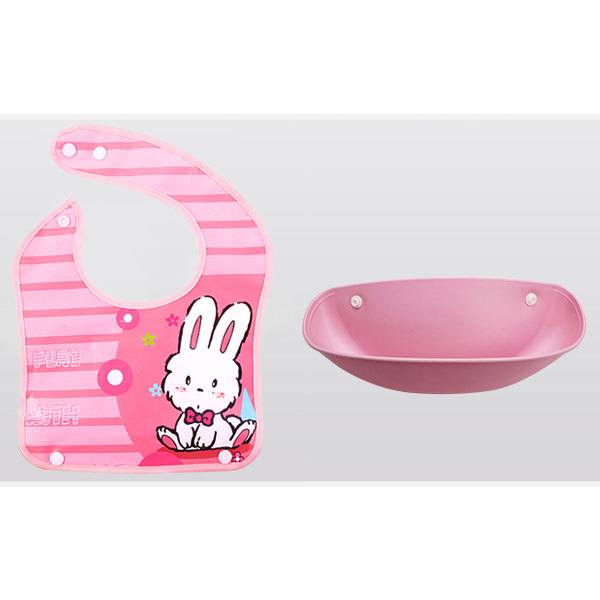 母婴用品/宝宝罩衣防水防污/围兜/宠物纯色口水巾/童装童裙产品图