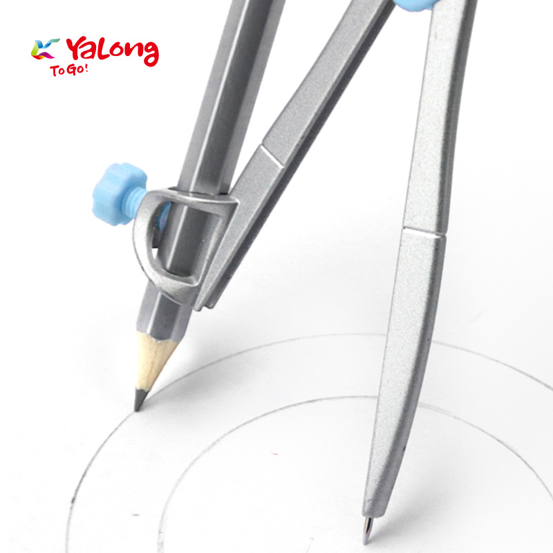 Yalong Cross-border has newly arrived a three-in-one design with a bow compass and student drawing compass details Picture