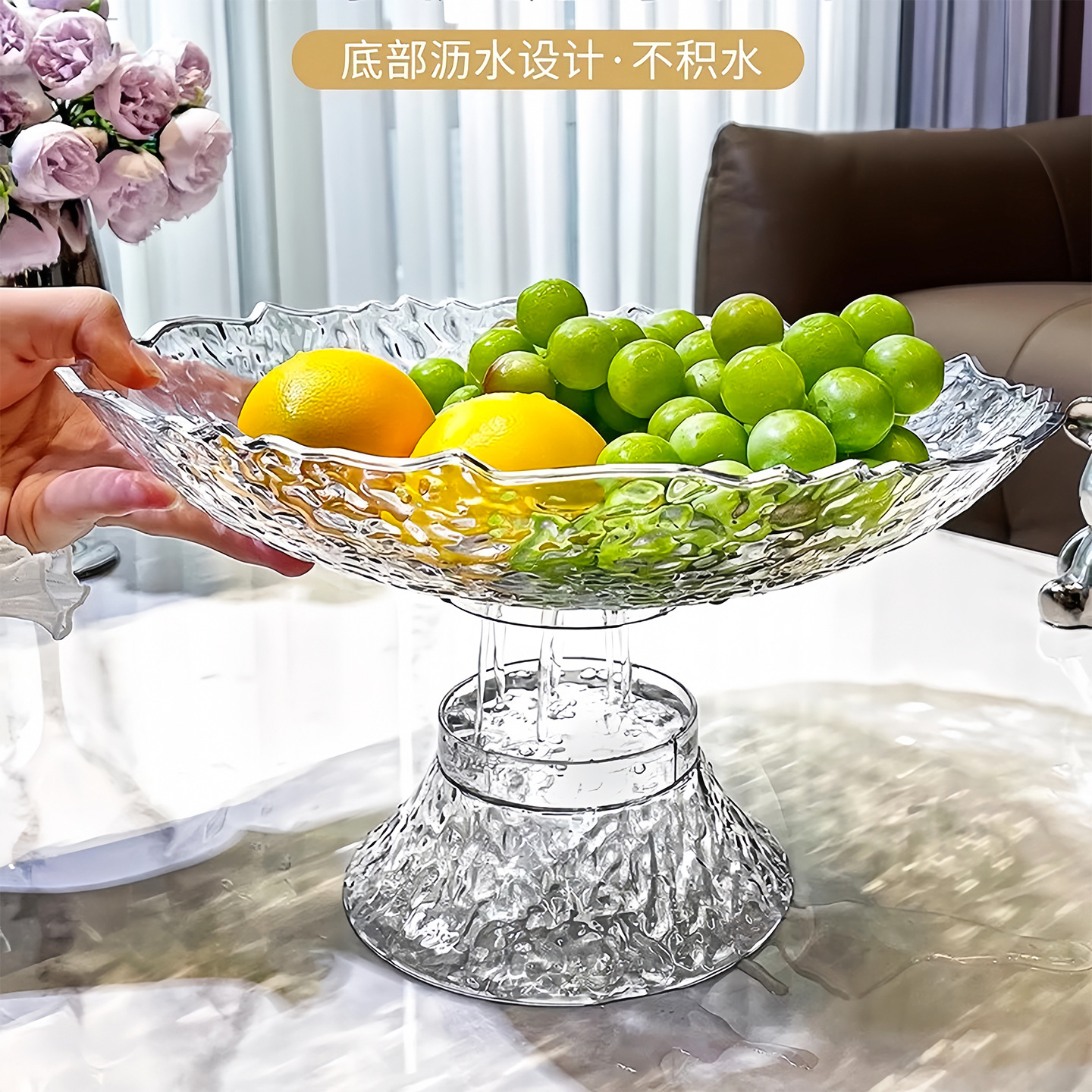 钢化玻璃白玉瓷/白玉玻璃餐具/陶瓷百货/高硼硅玻璃沙拉碗/玻璃碗细节图