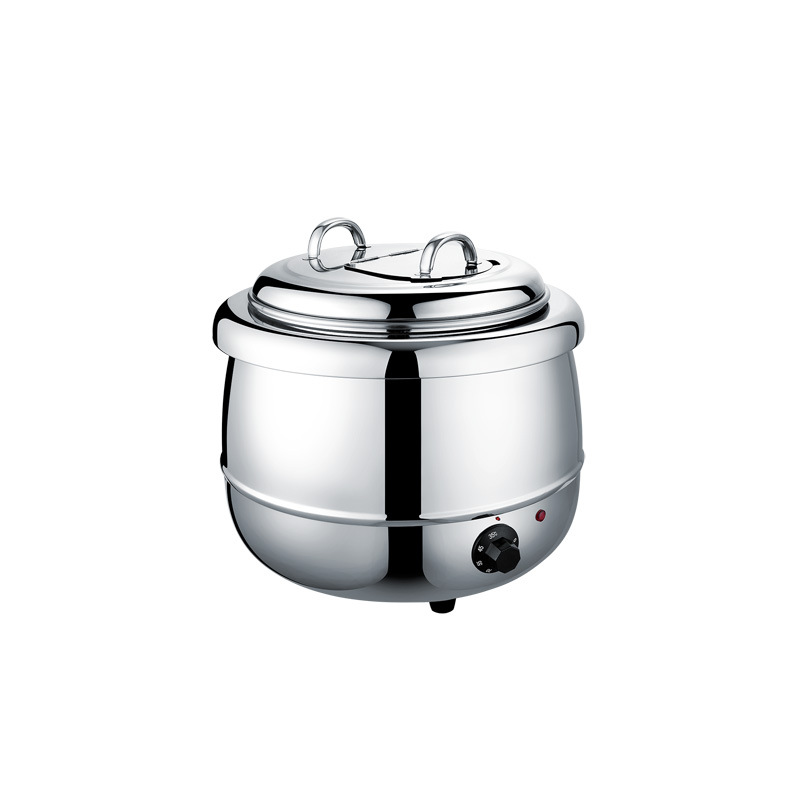 13L electronic warm soup pot, buffet electric black soup pot, insulated soup pot, commercial constant temperature electric heating details Picture