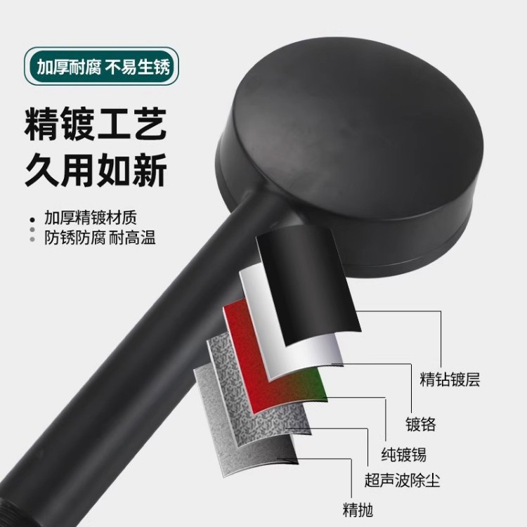 花洒/花洒调节/淋浴器喷头/喷头水龙头/手持风扇细节图