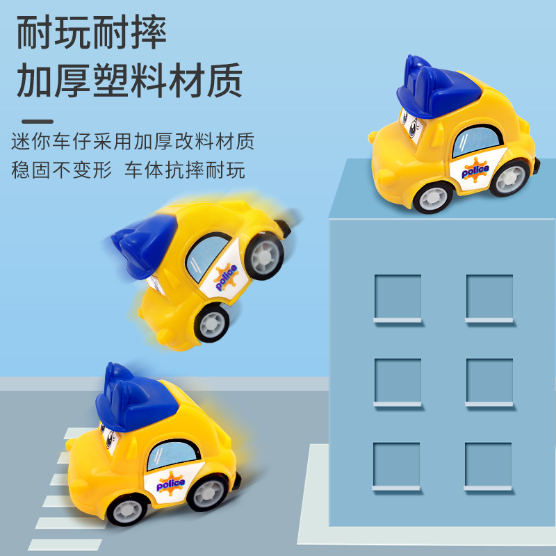 Versatile gashapon cars, children's engineering vehicles, toys, versatile cute car teams, adorable cartoon power cars, baby gifts Application Scenario