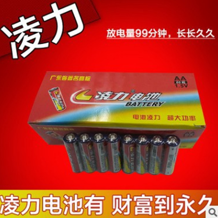 凌力牌5号电池5号碳性电池AA电池玩具家用电池出厂价批发热卖