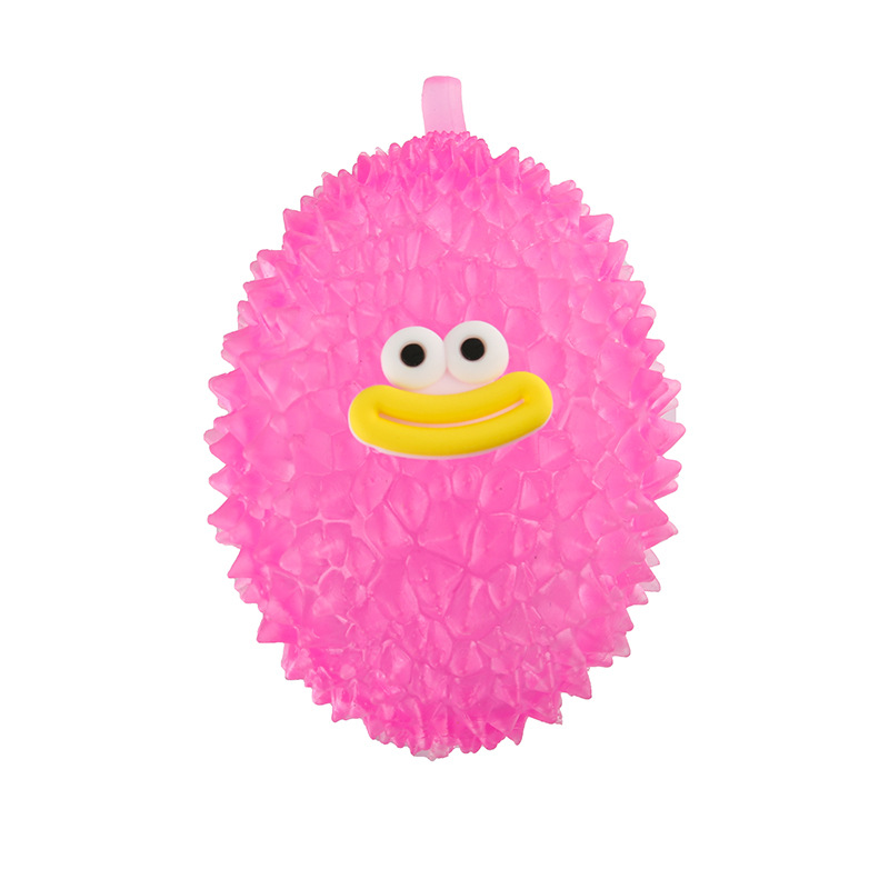 Hiku Durian Pinching Fun Stress-relieving Toys, soft silicone rubber venting children's dolls Item Picture