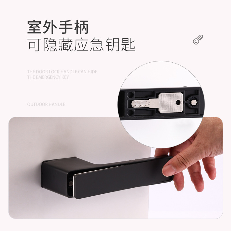 机械门锁实物图