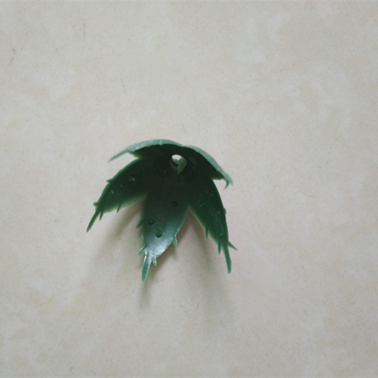 丝网花丝袜材料批发仿真假花塑料配件 玫瑰花托 玫瑰蕾底底座厂家细节图