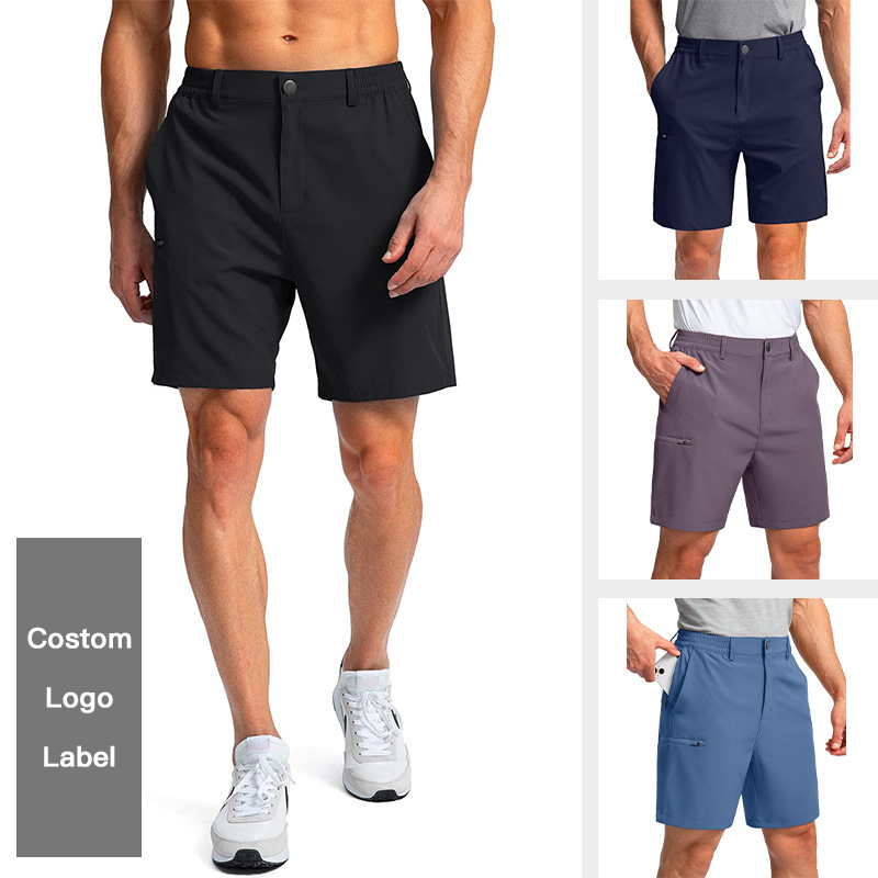 跨境亚马逊夏季男装宽松直筒休闲运动工装短裤户外运动五分裤