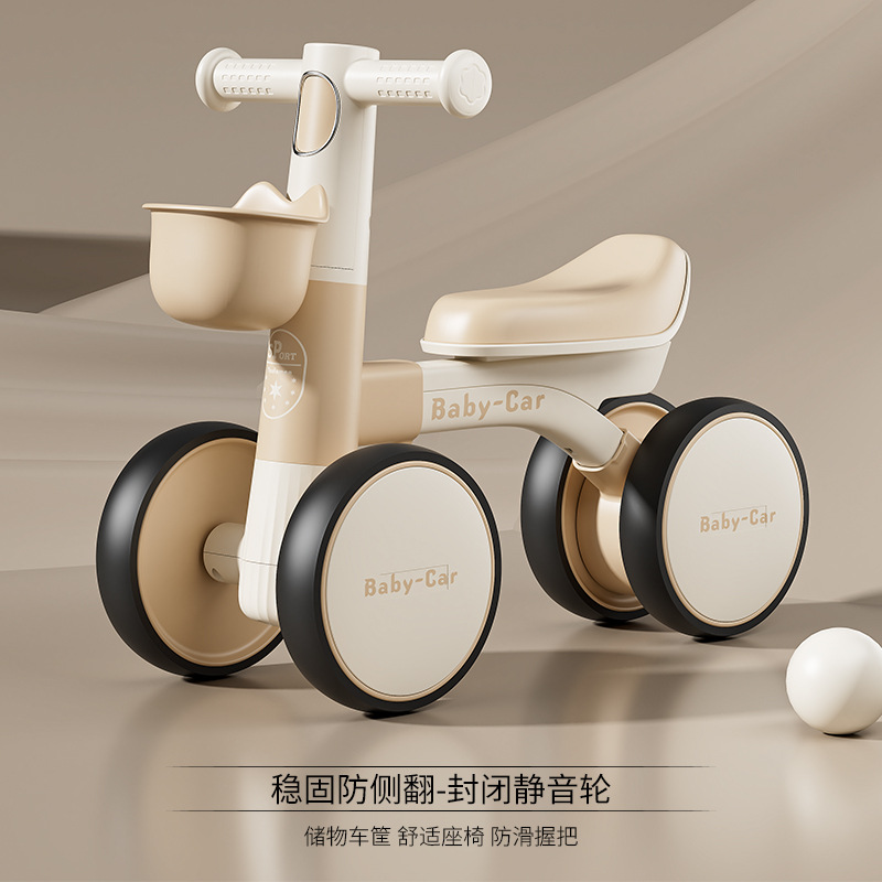 儿童四轮平衡车1-3岁男女宝宝滑滑车学步厂家批发滑行车