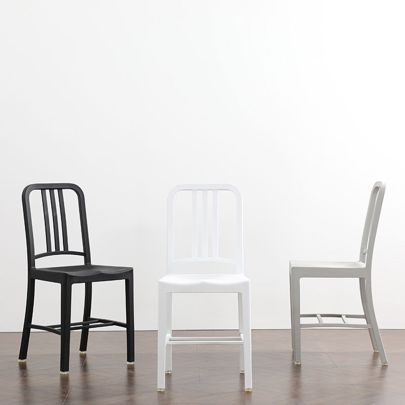 Star Navy Chair, outdoor leisure chair, coffee shop dining chair, colored plastic conference and negotiation staff chair, simple industrial chair