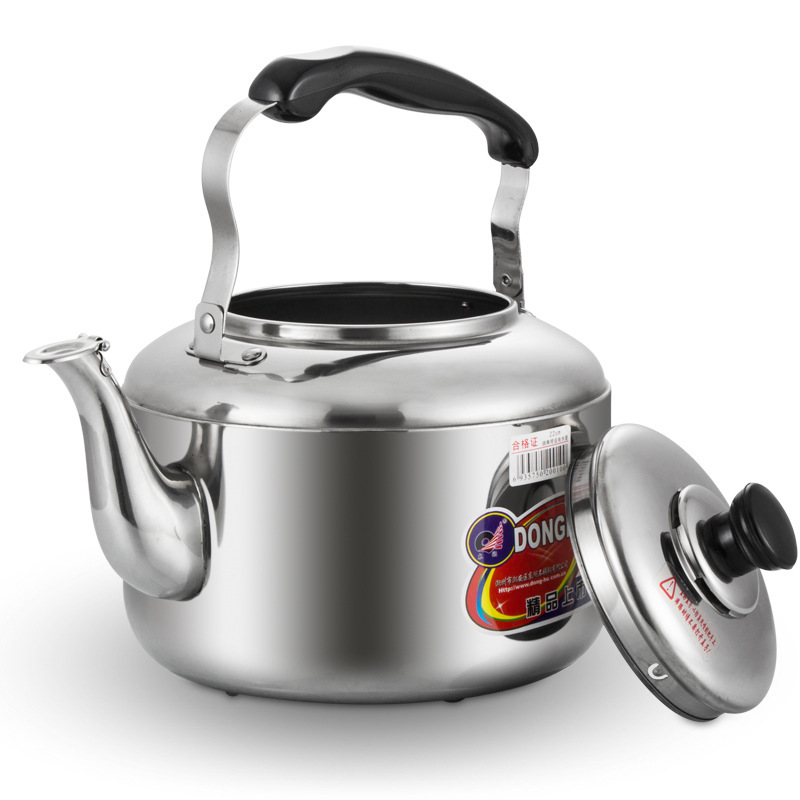 东湖防干烧水壶不锈钢鸣音插电电热水壶大容量无磁快速壶批发产品图