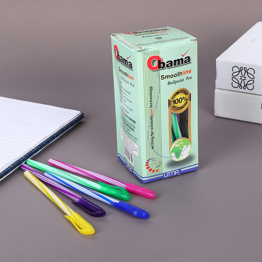 OBM Medium oil ballpoint pen, high appearance level 0.7mm plastic ballpoint pen, ink-proof oil pen, office stationery wholesale