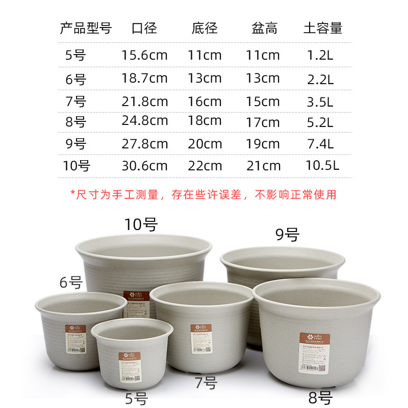 盆栽伴手礼/手工花毛线编织/盆栽/小绿植/贝壳方片细节图