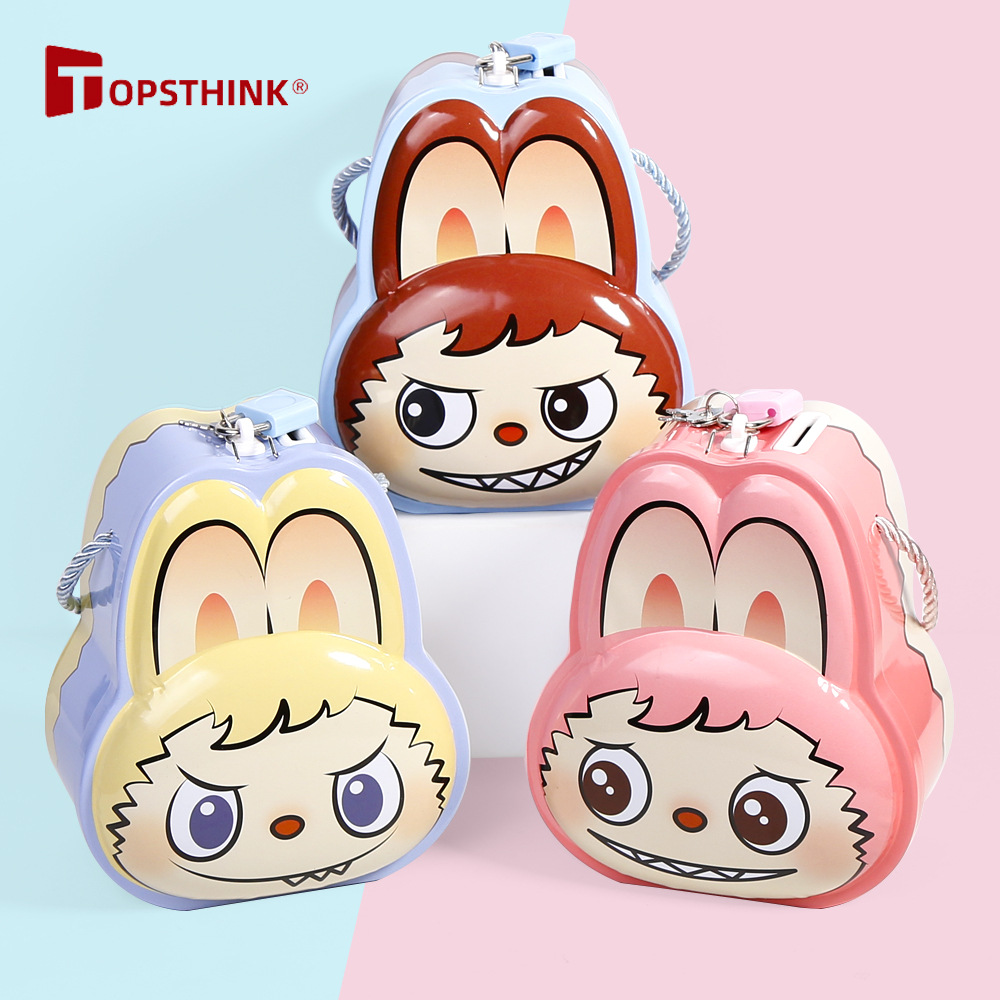 New cute piggy bank figurine, children's gift piggy bank, student storage bank, coin piggy bank full figure