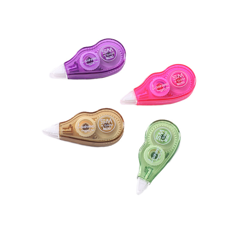 Wholesale of stationery correction tapes for primary and secondary school students, office and study supplies, and correction tapes. 5-meter correction tapes are directly supplied by the manufacturer Item Picture