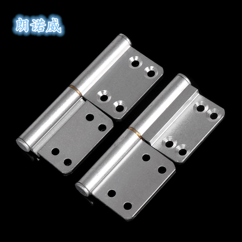 Aluminum hinge, no-punch aluminum alloy door hinge, bathroom door, bathroom door, kitchen door, sand door hinge, detachable 3.5 Application Scenario