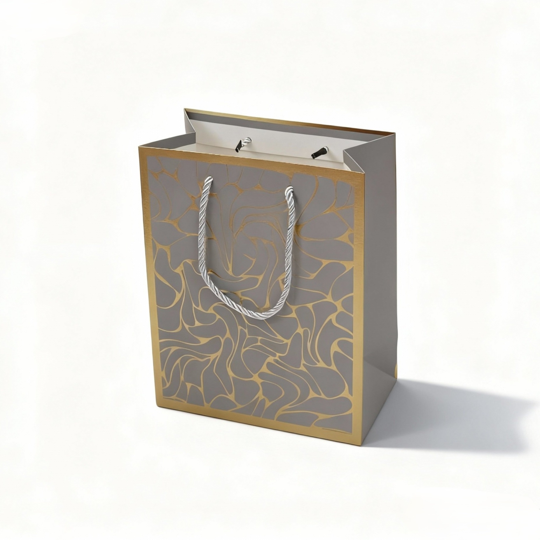 Cross-border best-selling gilded marble-patterned gift bags, multi-color gift boxes, handbags, festival packaging, customized souvenir packaging Item Picture