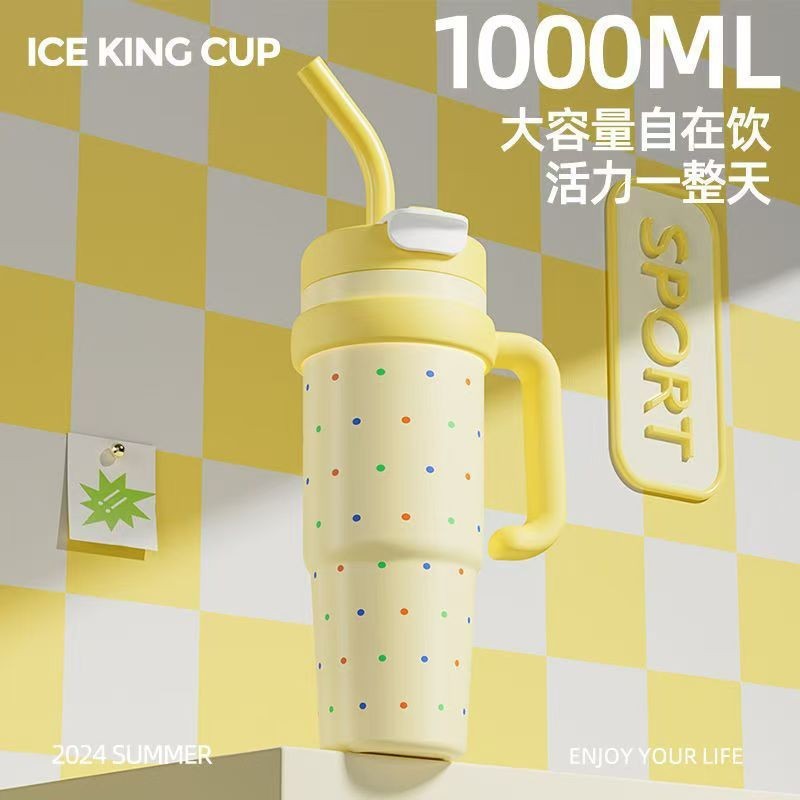 Alto nivel de apariencia taza de café taza térmica jumbo hogar de gran capacidad oficina doble taza de bebida para beber agua ligero lujo sensación de alto nivel Application Scenario